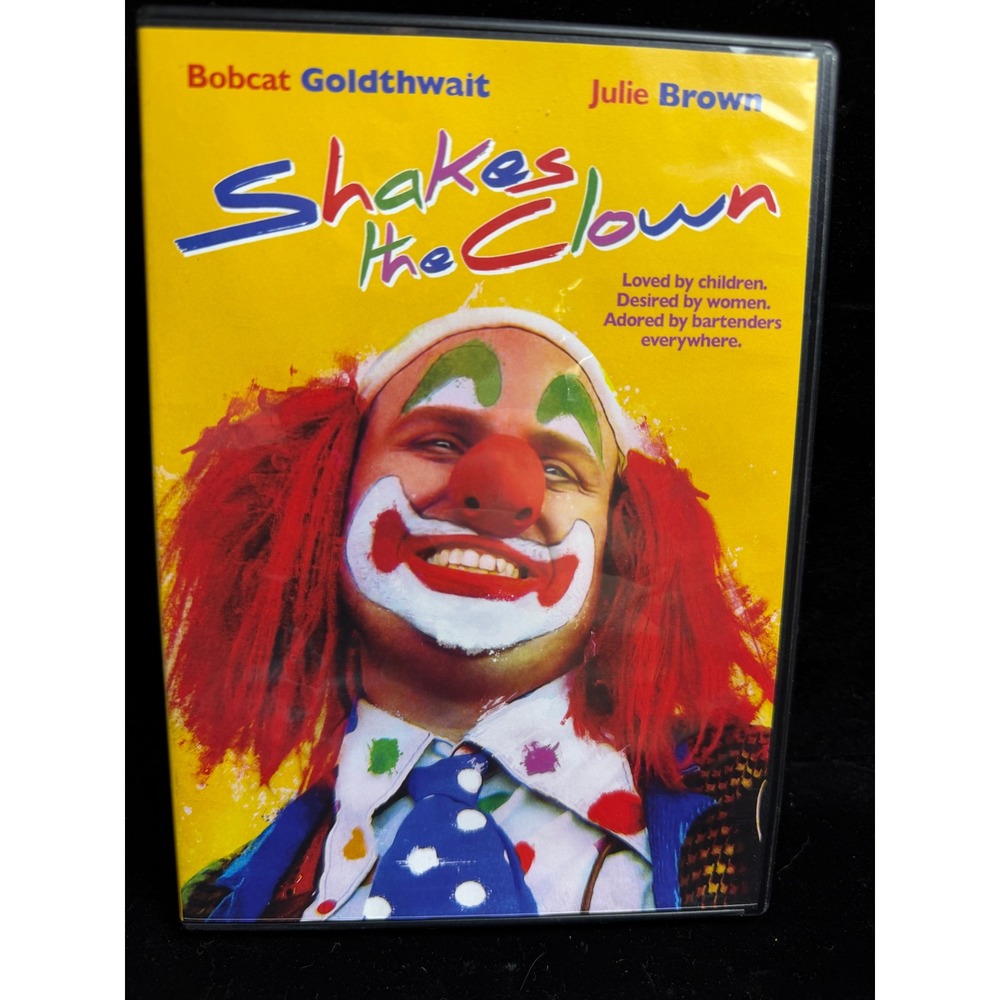 Shakes the Clown DVD Bobcat Goldthwait Adam Sandler Cult Classic Comedy Movie